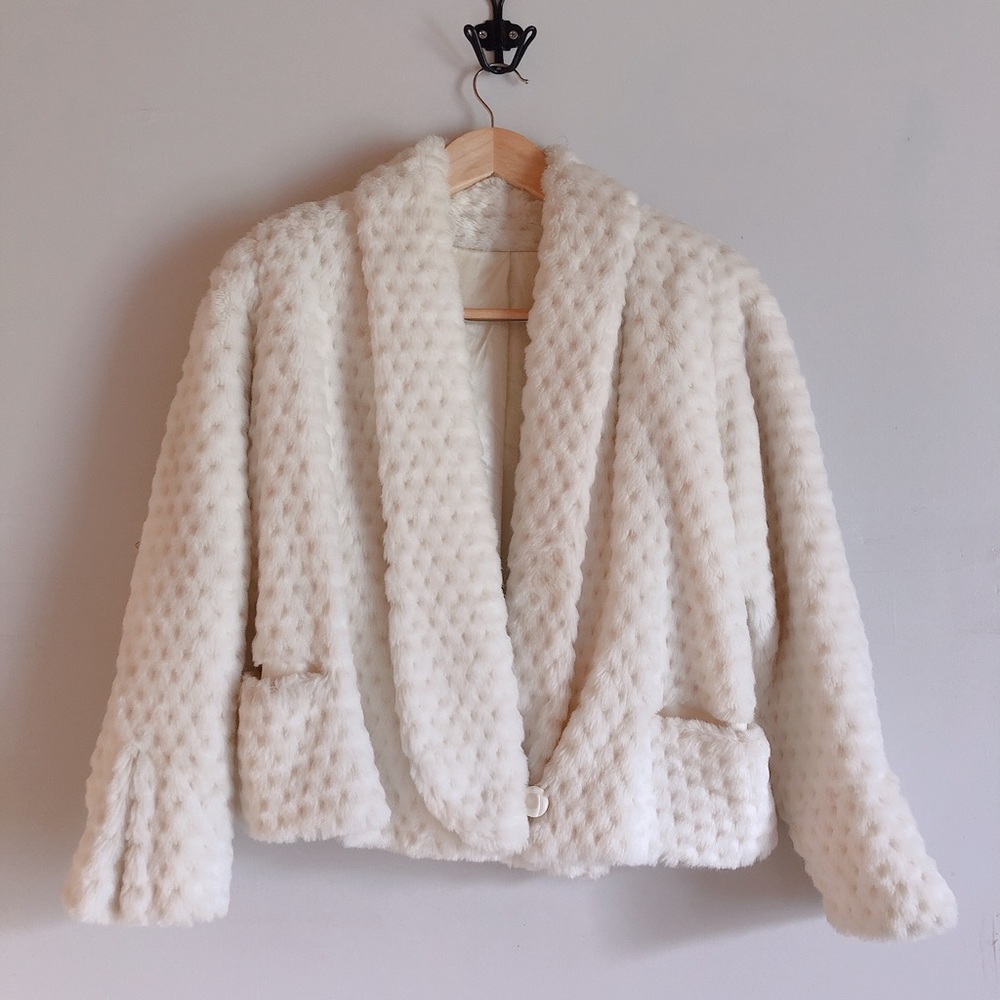 Vintage faux fur jacket